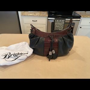 Brighton leather satchel